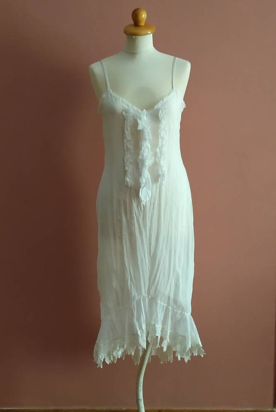 White summer dress - image 1