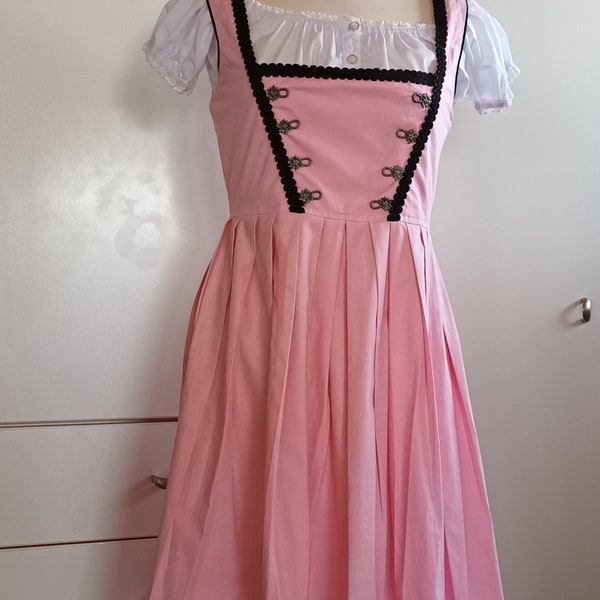 Rose dirndl dress