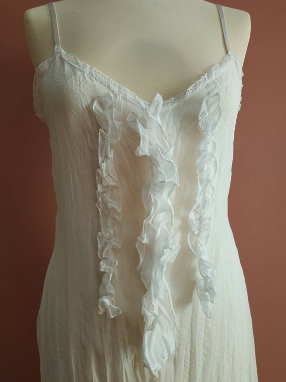 White summer dress - image 4