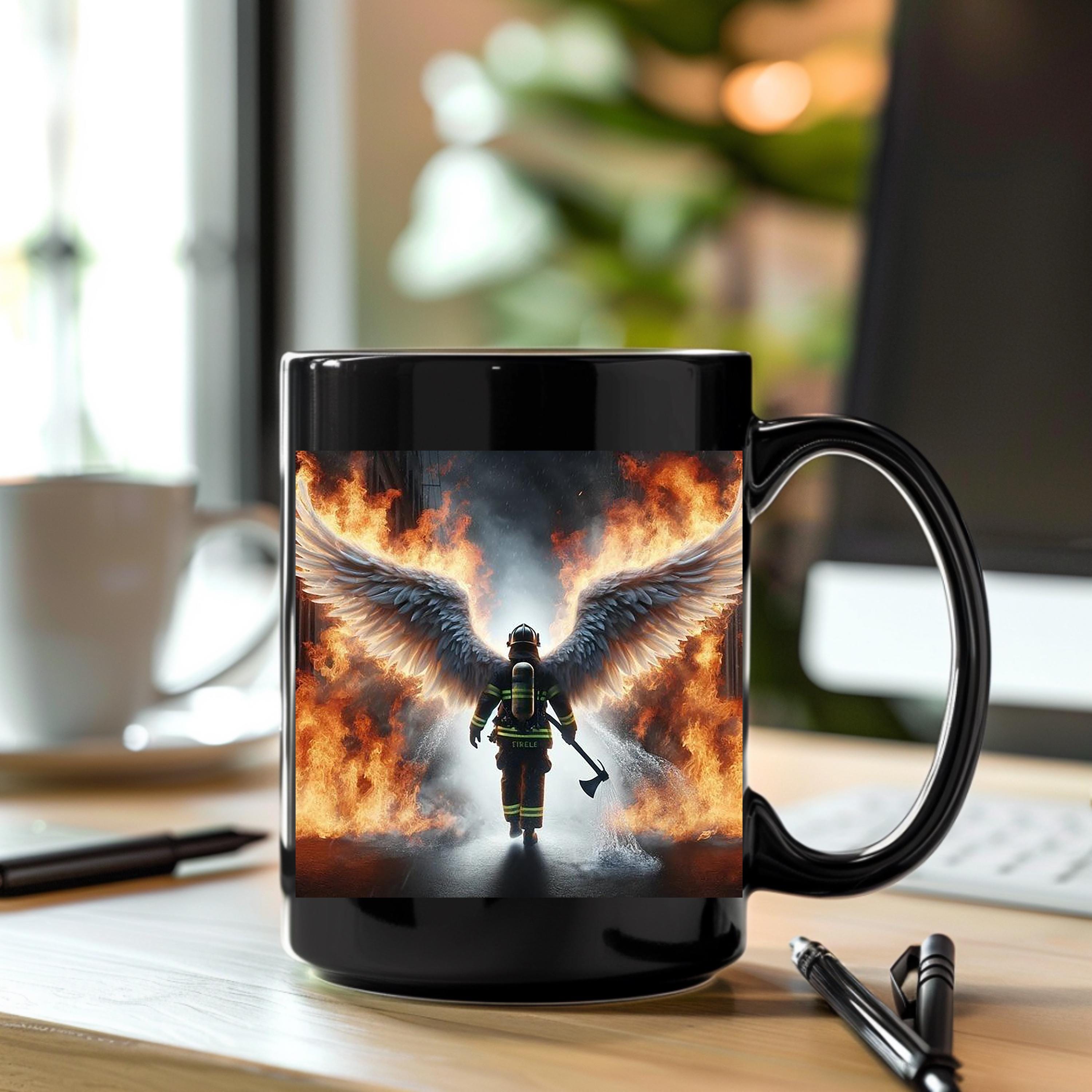 Firefighter Angel PNG, Digital Download (4000x4000 Px) - Etsy