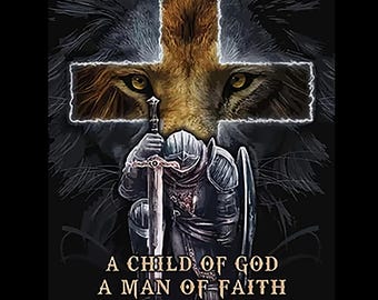 Man of faith PNG, Sublimation Digital Download