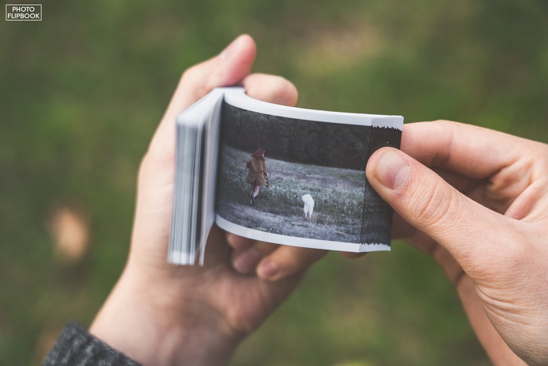 Custom Proposal Flip Book Newborn Photo Album Small Gift for Him Cute