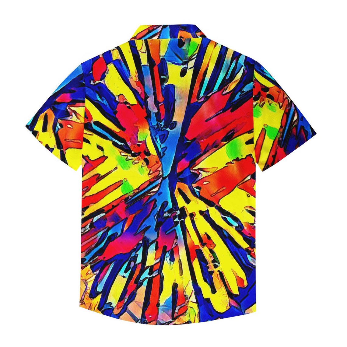 Color Blast 2 Men's Casual Shirt - Etsy
