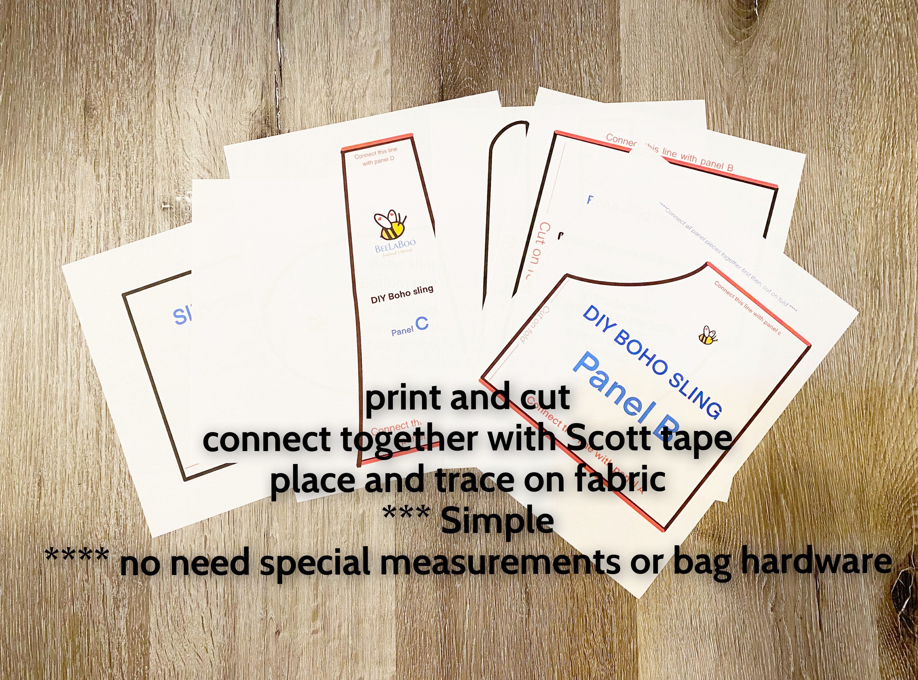 DIY BOHO Sling Cross Body Bag beginner and Budget Friendly Etsy