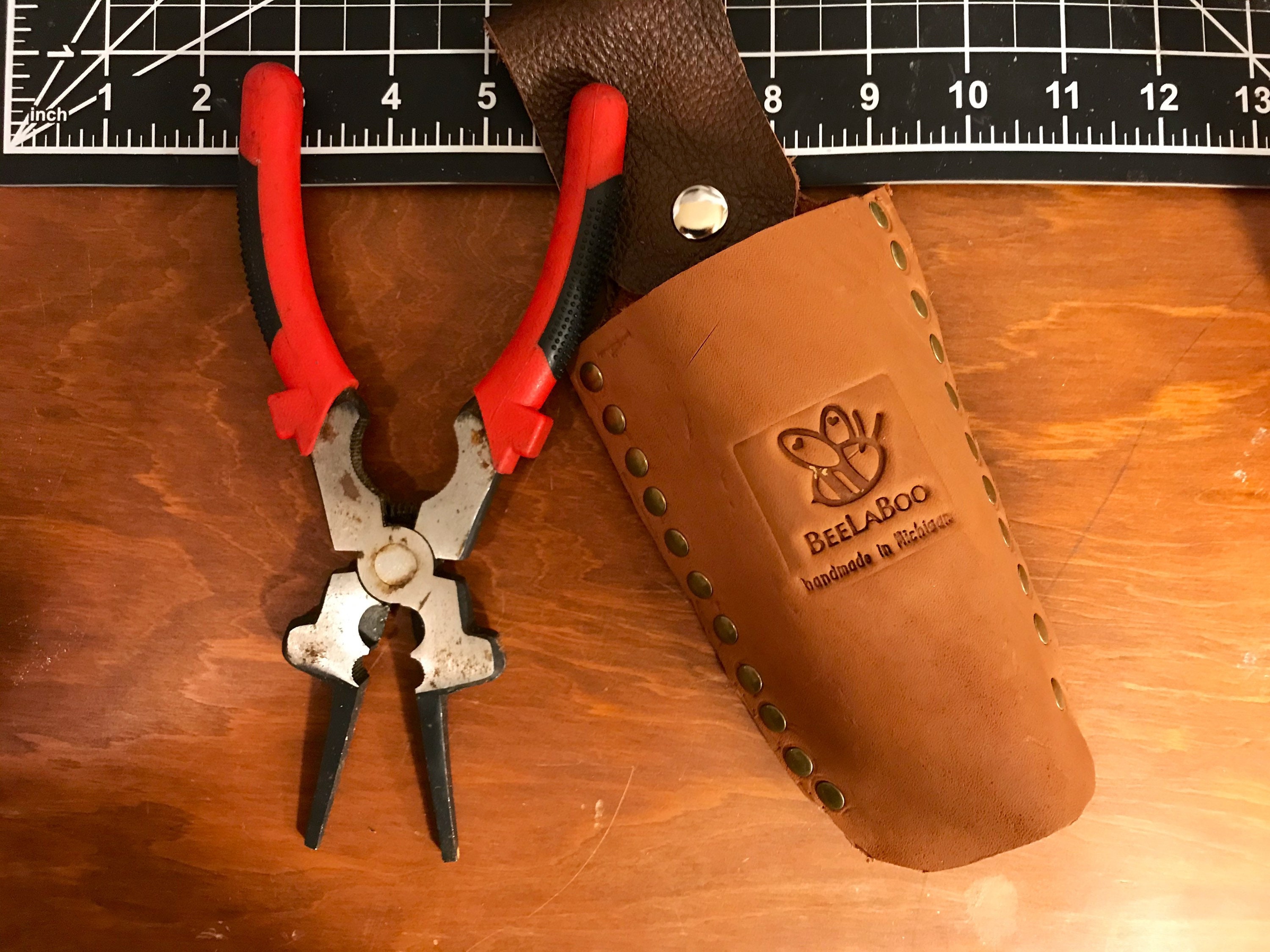 DIY TOOL LEATHER Plier Holster Easy Crafted Durable last Etsy