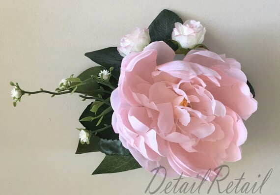 Silk Peony Hair Clips Artificial Flower Silk Flower Pink Etsy Silk Peony Hair Clips Artificial Flower Silk Flower Pink Etsy