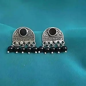 Arabic Calligraphy earrings, Eid gift, romantic gift, حب ومودة , Sterling Silver Arabic Jewelry