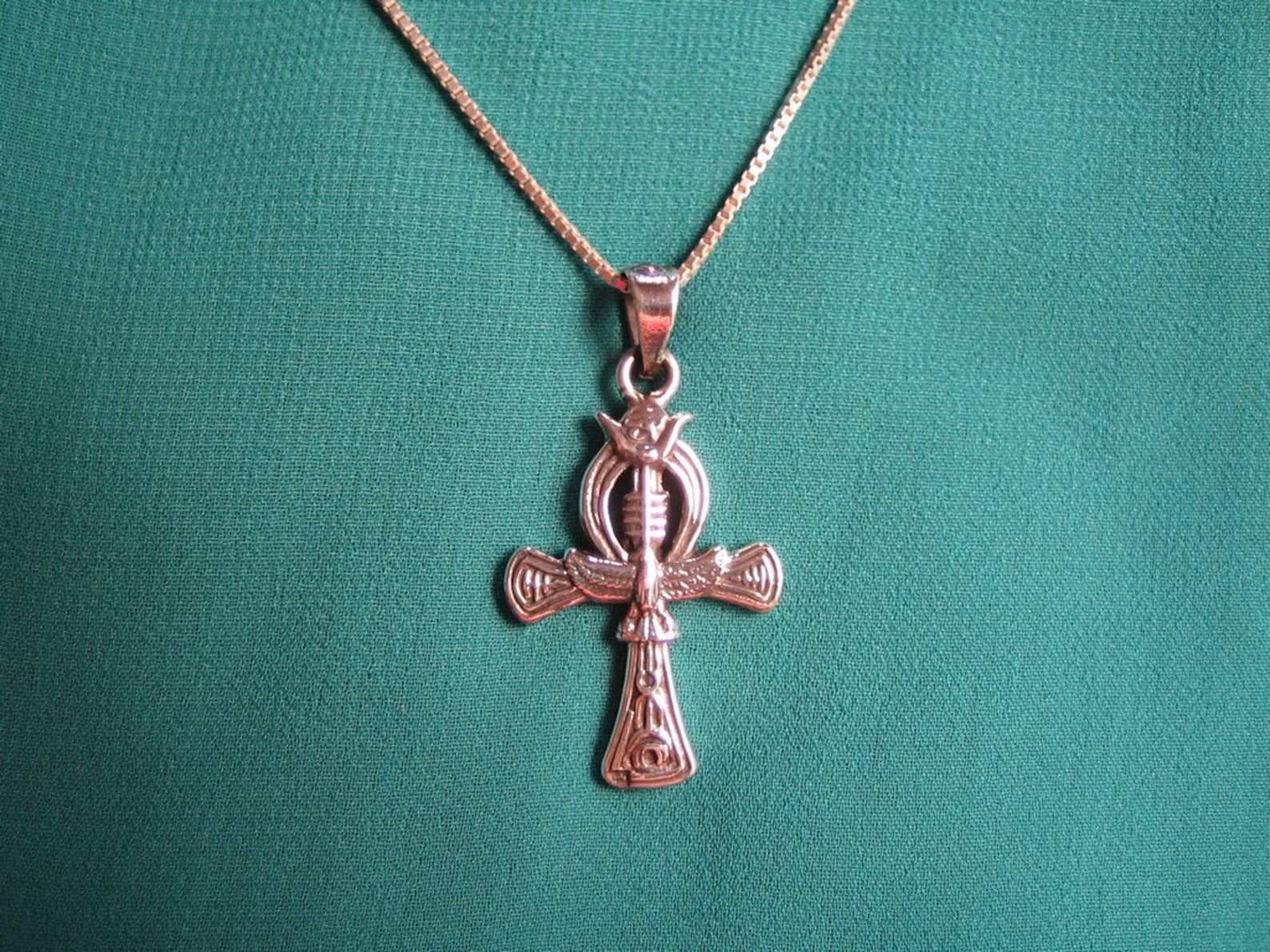 Mens ankh necklace Clearance