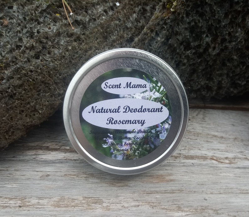 Natural Deodorant No Baking Soda No Plastic Self Care 100 Etsy
