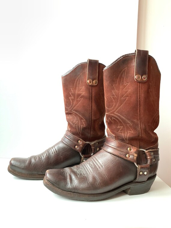 mens vintage motorcycle boots