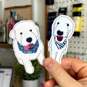 Custom Pet Sticker | Pet Portraits | Dog Sticker | Cat Sticker