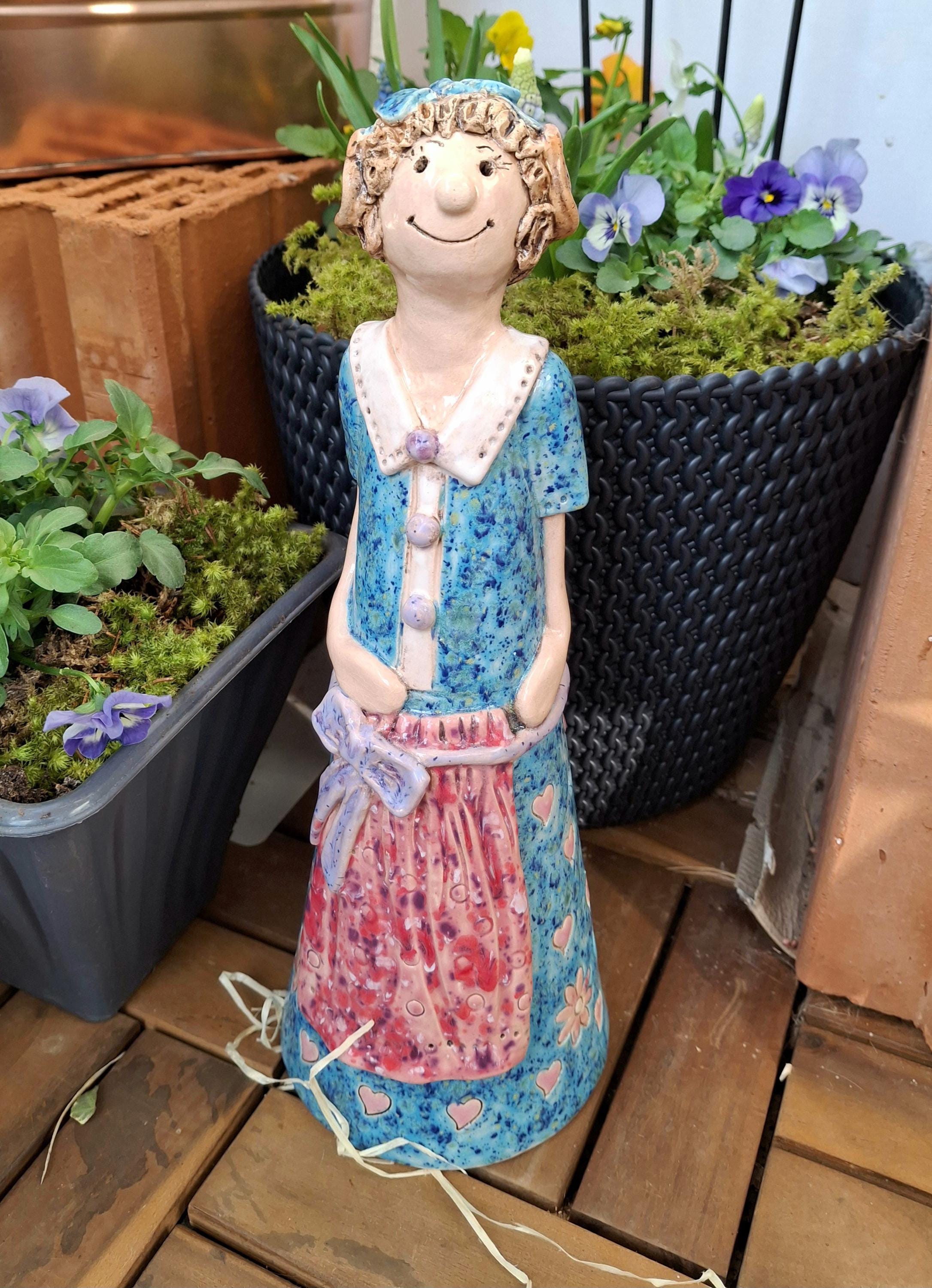 Keramik figuren garten