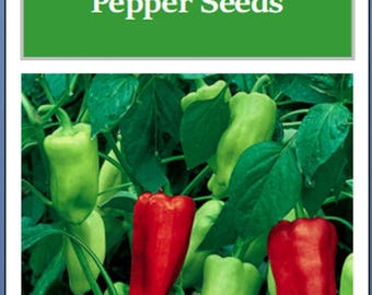 Sweet Pepperoncini Pepper Seeds | NON-GMO | Heirloom | Fresh Garden Seeds