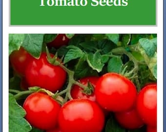 Large Red Cherry Tomato Seeds: Non-GMO Heirloom Vegetable