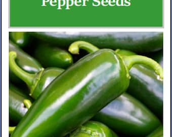 Tam Jalapeno Pepper Seeds: Non-GMO Heirloom Variety