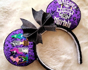 Haunted Mansion Embroidery Mouse Ears