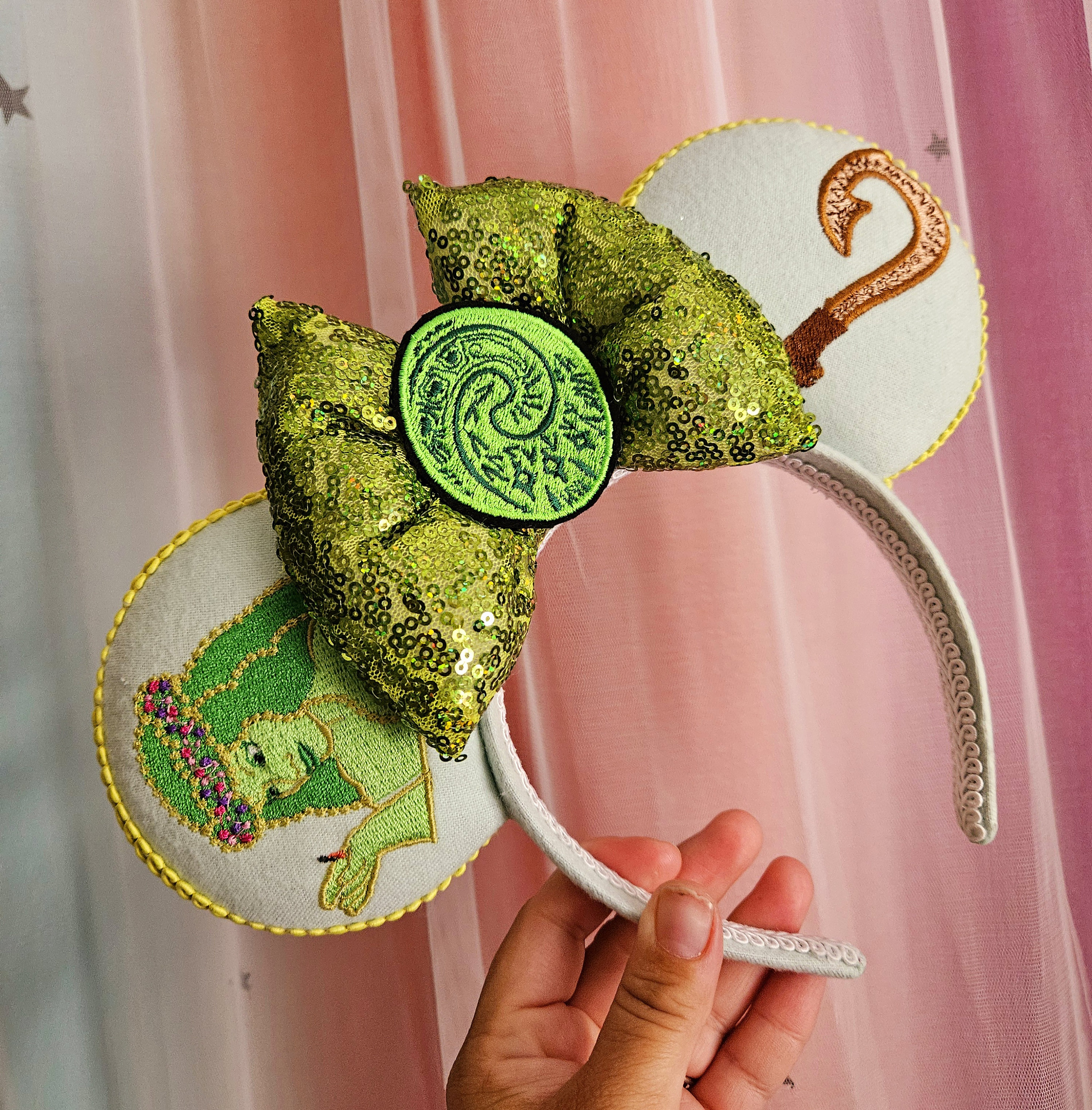 Te-fiti & Maui Embroidery Mouse Ears - Etsy
