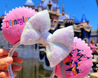 Castle Embroidery Mouse Ears