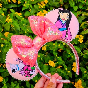 Mulan Embroidery Mouse Ears