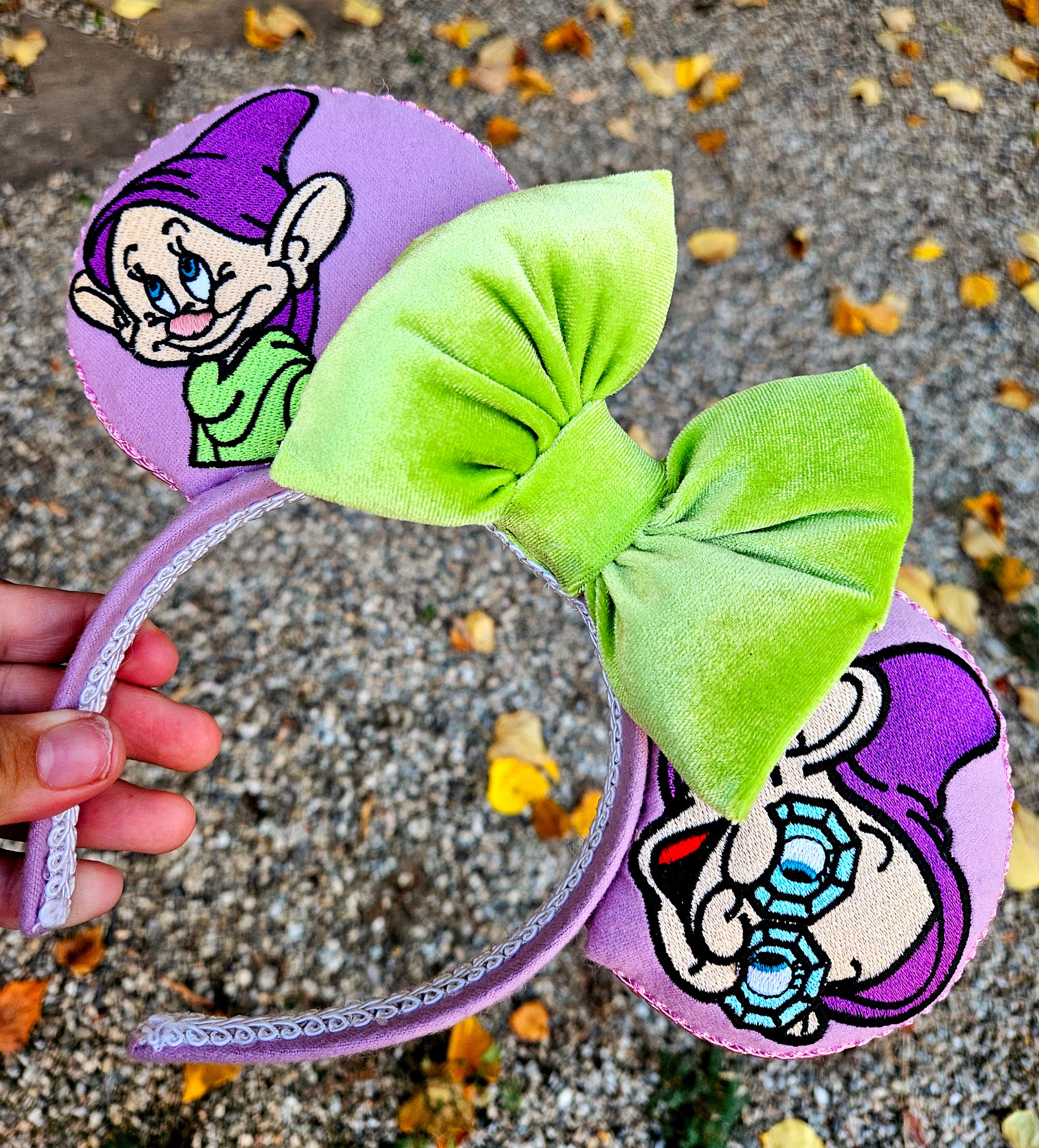 Dopey ears Disney Dopey Embroidery Mouse Ears - Etsy main image 2
