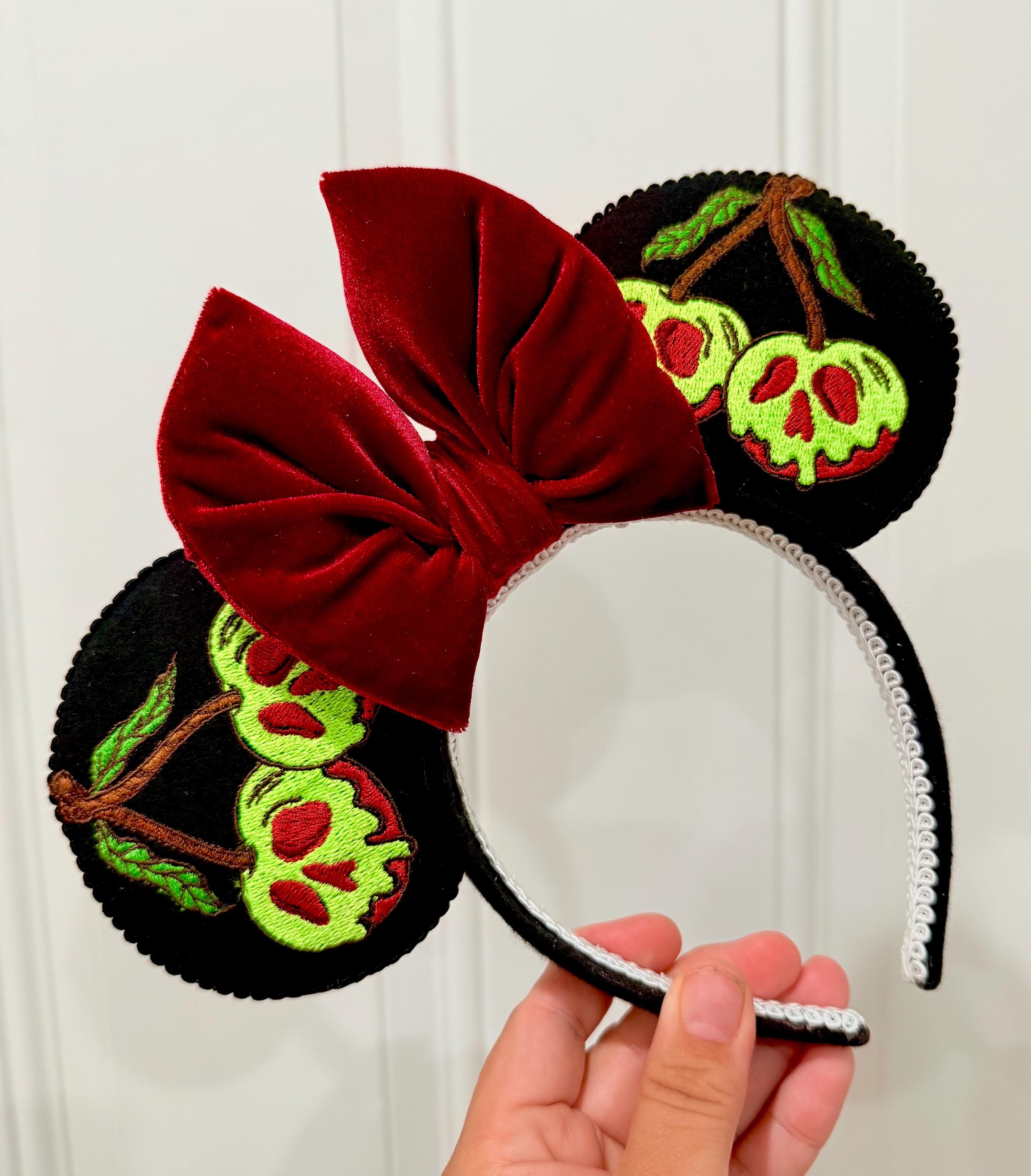 Cherry Posion Apple, Embroidery Mouse Ears