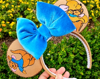 Roo & Kanga Embroidery Mouse Ears
