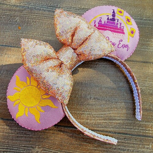 Tangled Embroidery Mouse Ears, Repunzel