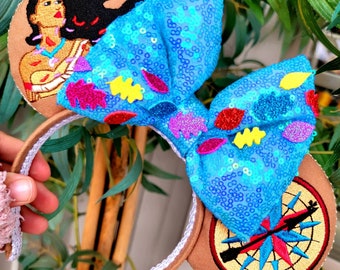 Color's of the Wind Embroidery Mouse Ears