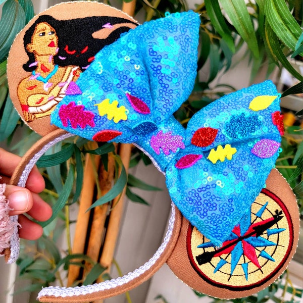 Color's of the Wind Embroidery Mouse Ears