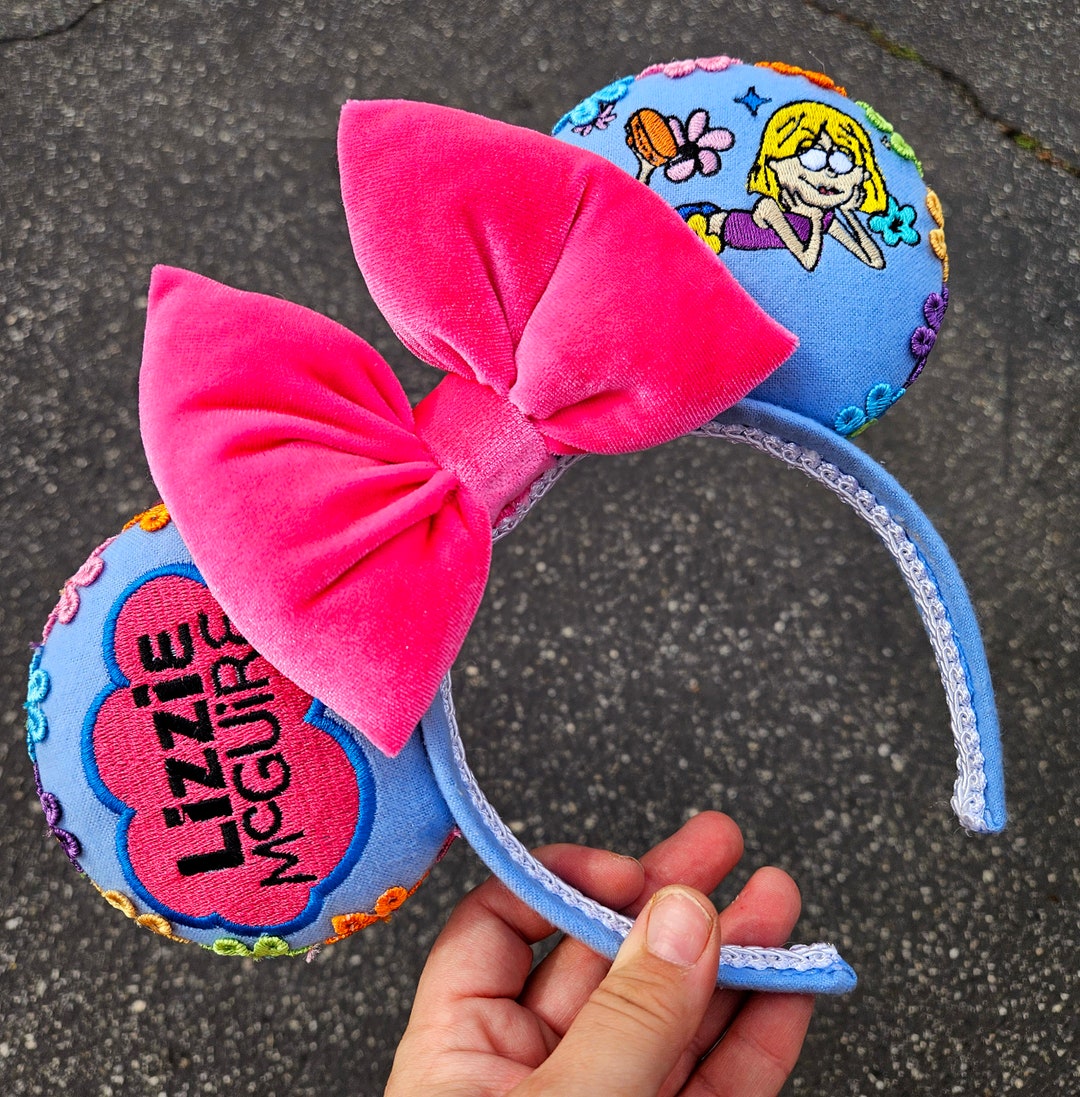 Lizzie Mcguire Embroidery Mouse Ears
