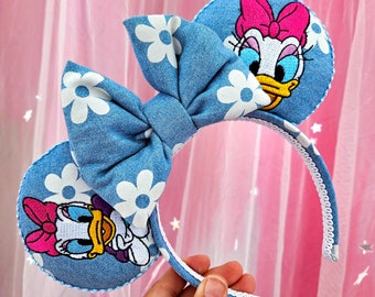 Daisy Denims Embroidery Mouse Ears