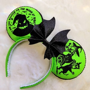 Oogie Embroidery Mouse Ears