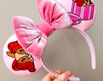 Lady Embroidery Mouse Ears