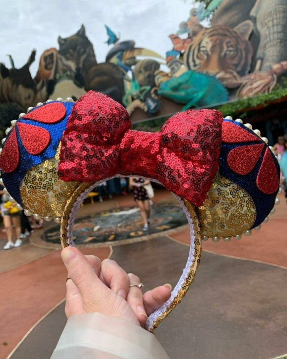 Disney - Lot Bandeau À Cheveux & Masque Blanche Neige