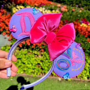 70th Celebration Embroidery Mouse Ears
