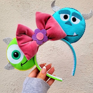 Monsters Embroidery Mouse Ears