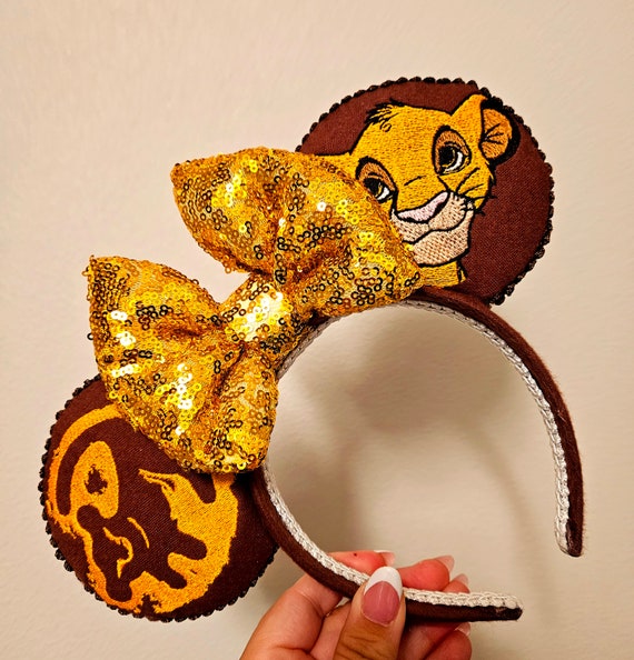 Lion King Embroidery Mouse Ears - Etsy display picture 2