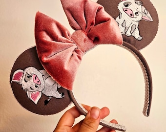 PUA Embroidery Mouse Ears, Moana