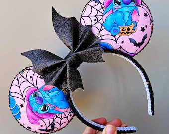 Stitch Halloween Mouse Ears