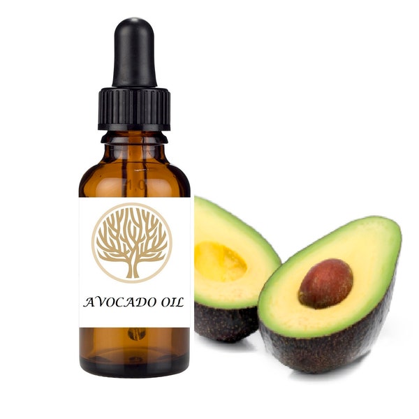 NATURAL Organic Avocado Face Oil - Face Serum - Facial Oil - Christmas Gift