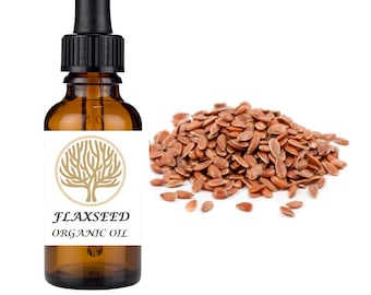 100 % natürliche Bio Leinsamen Gesicht und Körperöl hoch im antioxidativen Vitamin E - Gesicht Serum - Gesichtsöl - Weihnachtsgeschenk - verjüngen