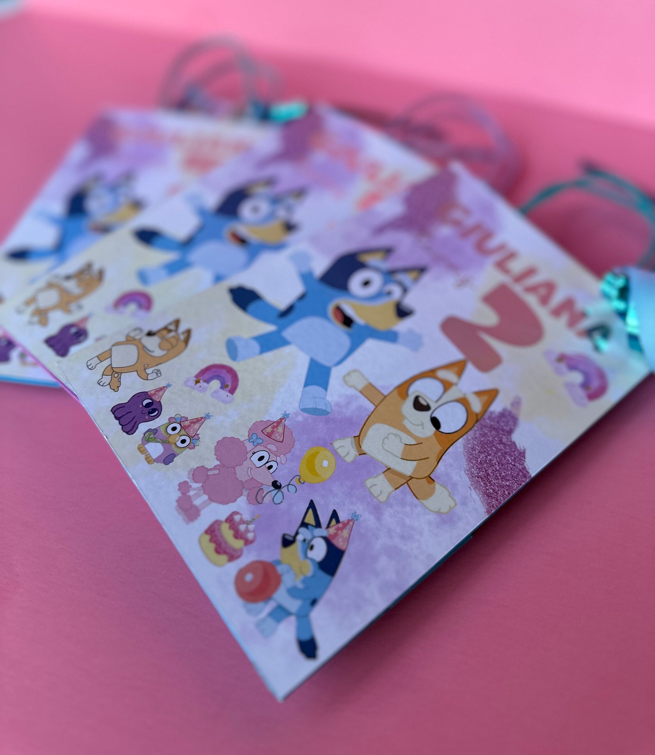 Bluey Favor Bags, Bluey Goodie Bags, Candy Bags, Bluey Candy Bags ...