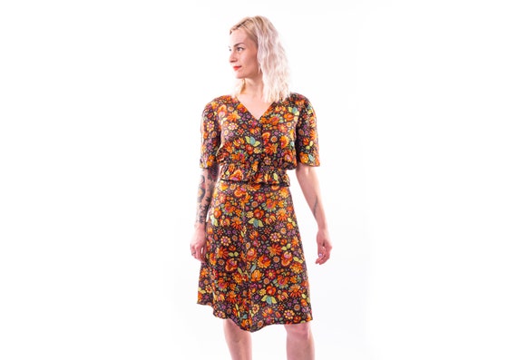 60's psychedelic two piece set