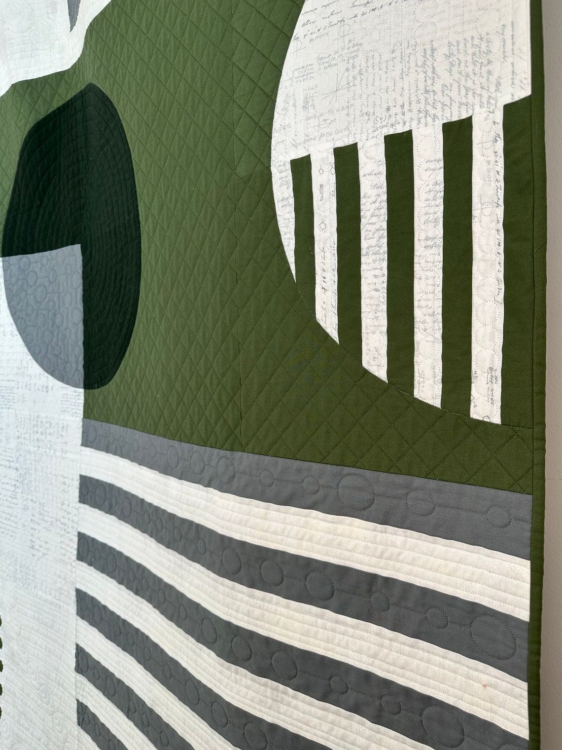 Modern Geometric Lap Quilt / Wall Hanging - Etsy