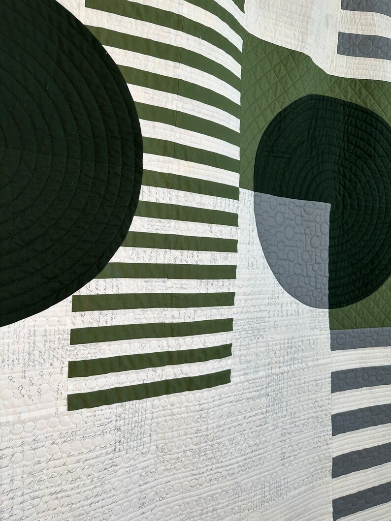 Modern Geometric Lap Quilt / Wall Hanging - Etsy
