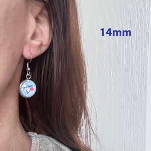 PWHL Earrings, Studs, Dangly, Toronto Sceptres, Frost, Fleet, Victoire, Charge Sirens, Goldeneyes, Torrent Hockey Earrings, Women's Hockey image 12