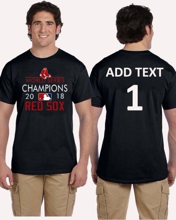 custom red sox t shirts