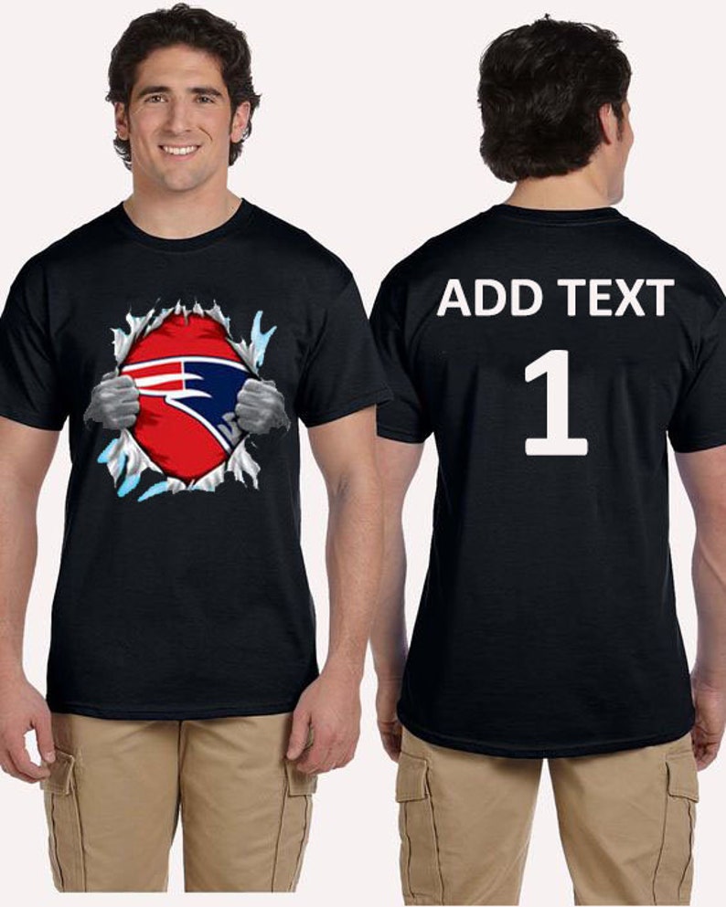 custom patriots jersey