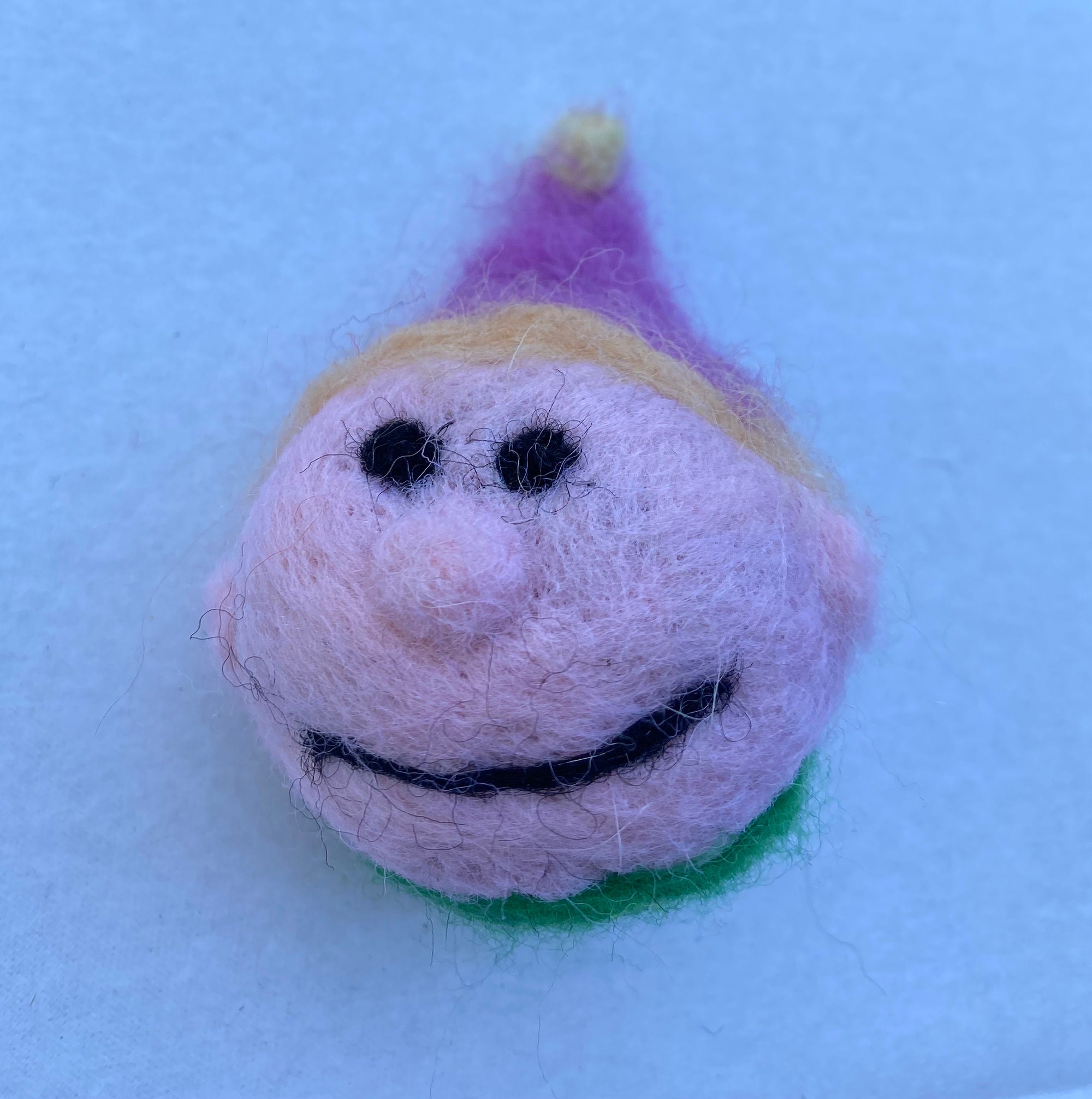 Needle Felted "Elf Harry" ornament-christmas elf-elves-felt elf-felted elves-christmas ornament-felt ornament-handmade ornament-elf