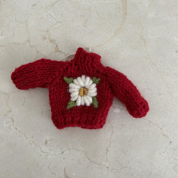 Ornamental Embroidered Sweater